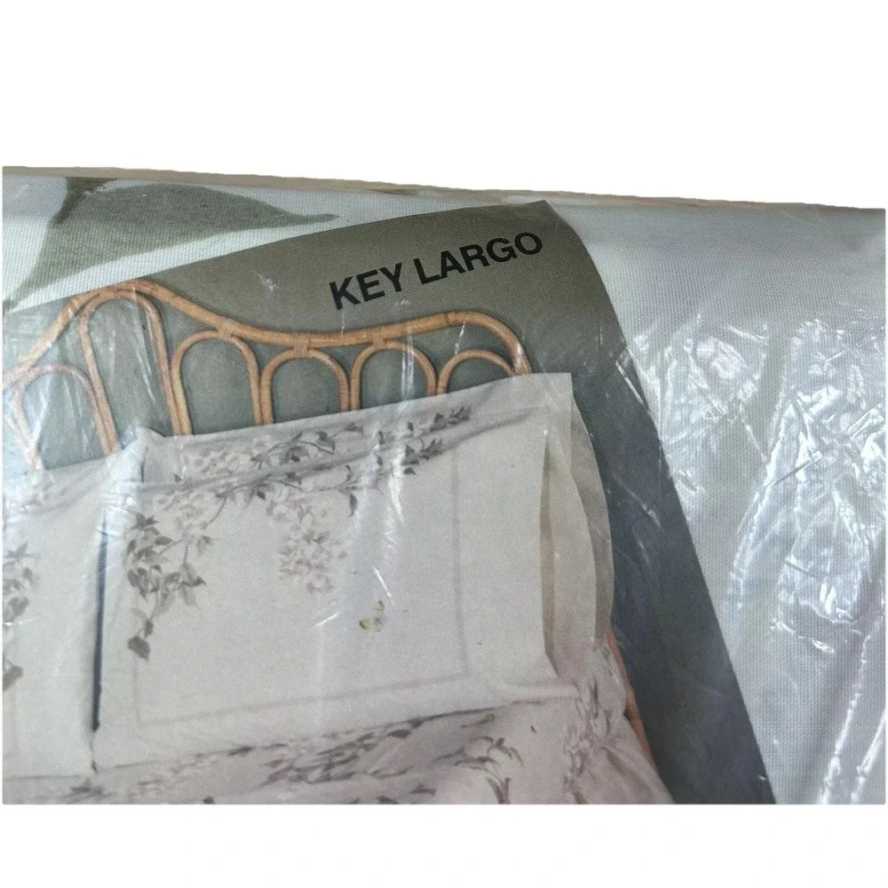Vtg Springmaid Fitted Bed‎ Sheet Key Largo Double 54X76 Mattress 160 Count New
